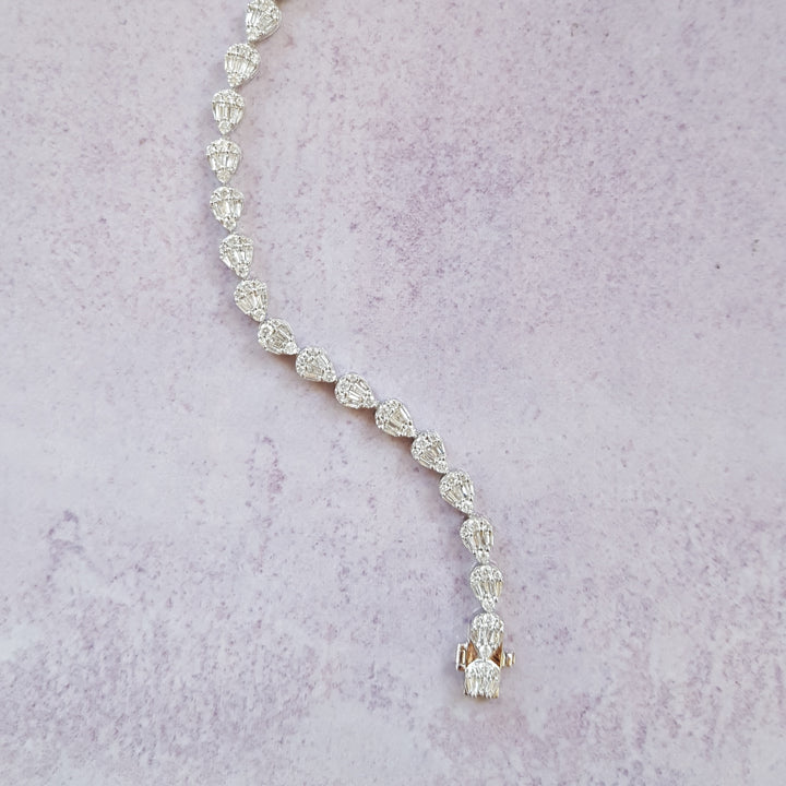 Diamond Teardrop Bracelet