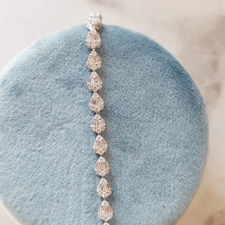 Diamond Teardrop Bracelet