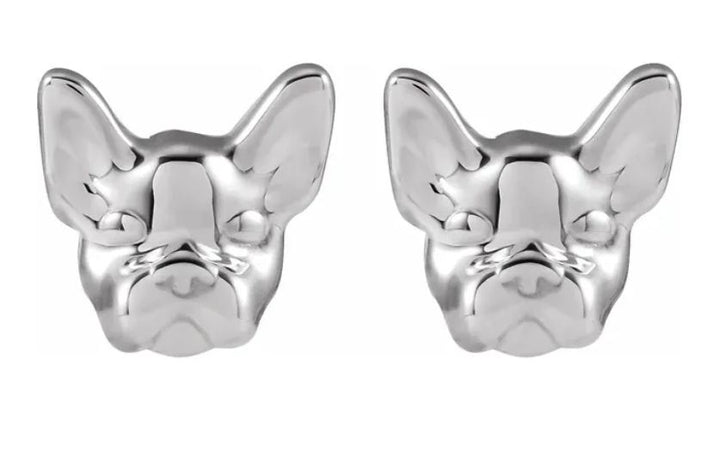 French Bulldog Petite Stud Earrings