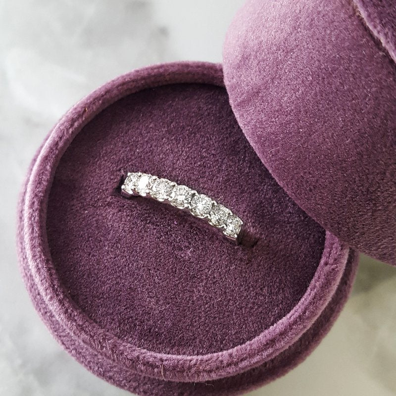 Sami Fine Jewelry Scalloped Diamond Band