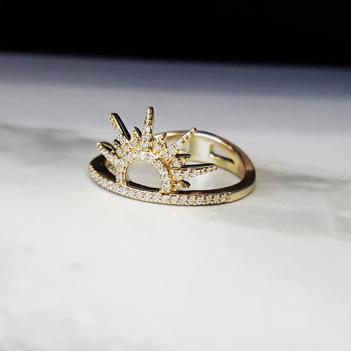 Sami Fine Jewelry Sunrise Horizon Ring