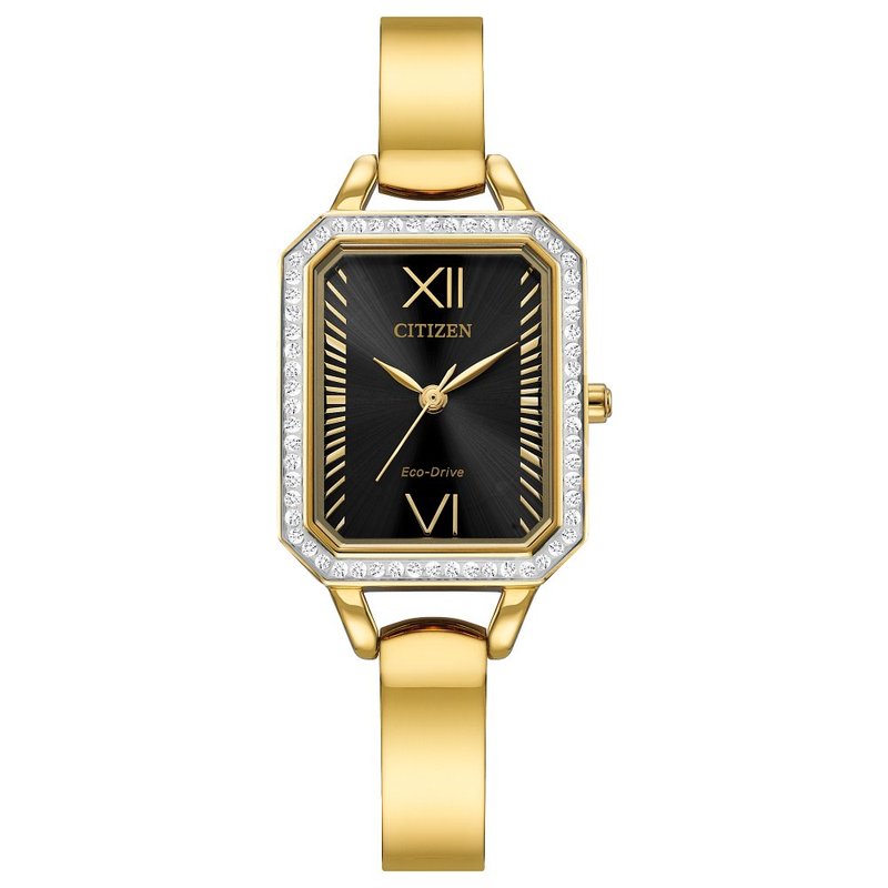 Citizen Eco-Drive Dress/Classic Eco Crystal Eco Ladies Stainless Steel –  Sami Fine Jewelry