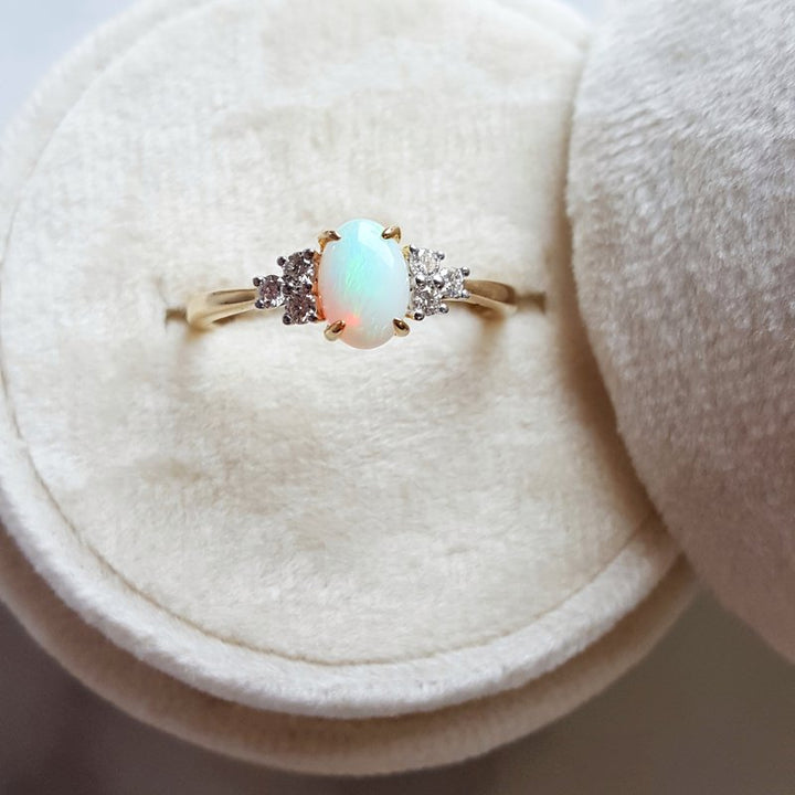 Sami Fine Jewelry Opal Birthstone Ring  061319