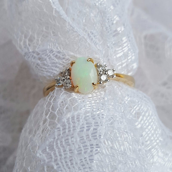 Sami Fine Jewelry Opal Birthstone Ring