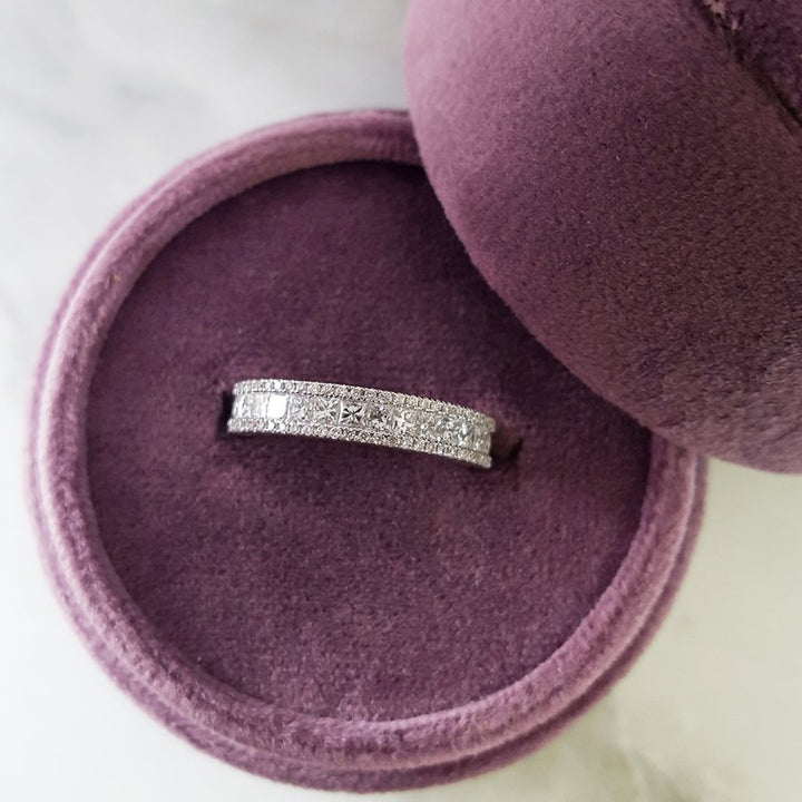 Sami Fine Jewelry Crushed Ice Diamond Band 020519