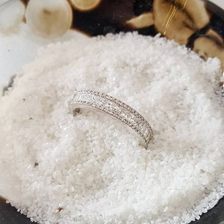 Sami Fine Jewelry Crushed Ice Diamond Band