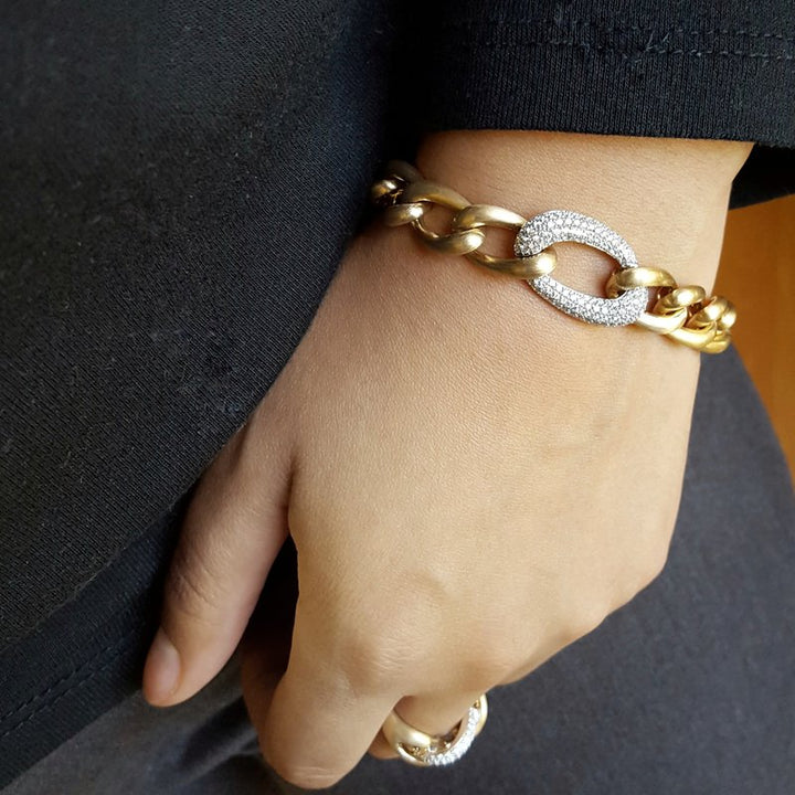 Allison Kaufman Chain Link Bracelet 180448