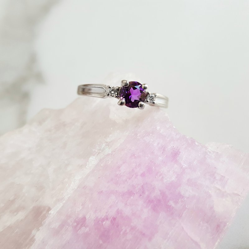Sami Fine Jewelry February Birthstone Ring - Main Image