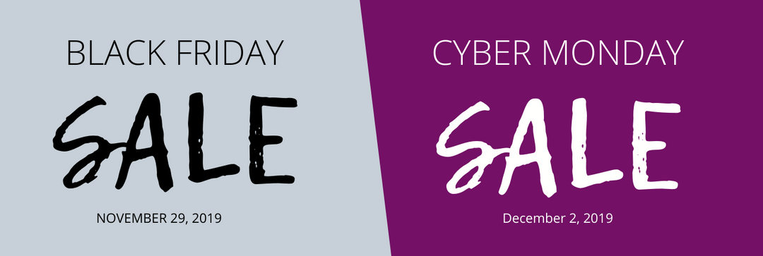 Black Friday & Cyber Monday Sale