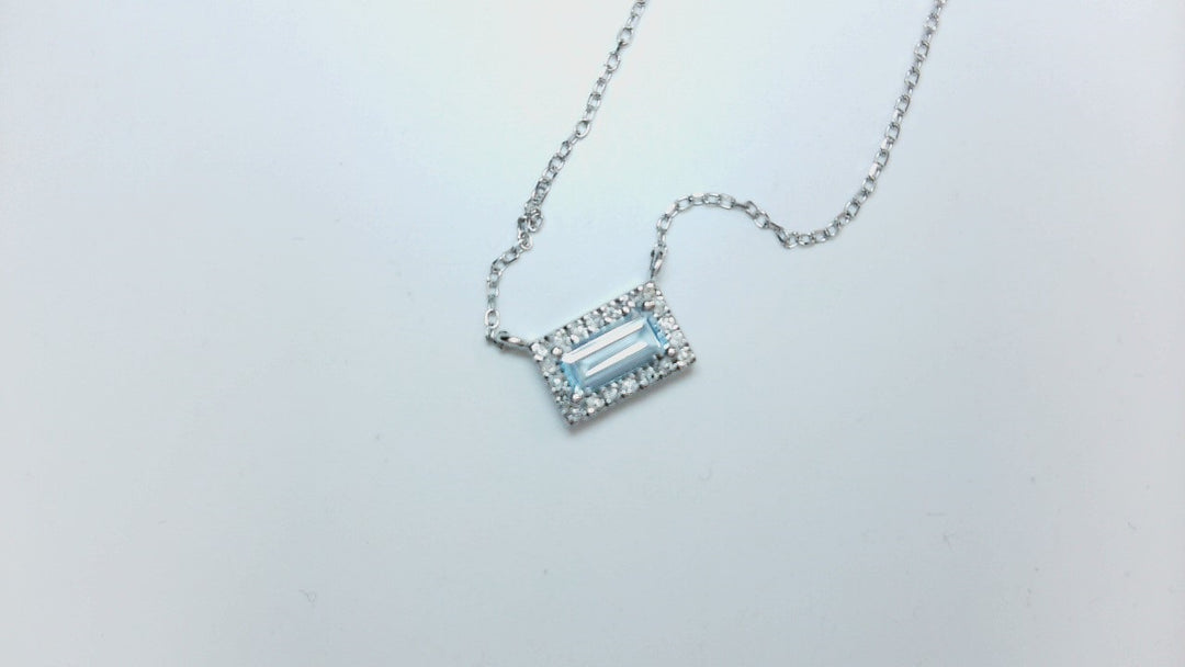 Precious Metal Gemstone Necklace