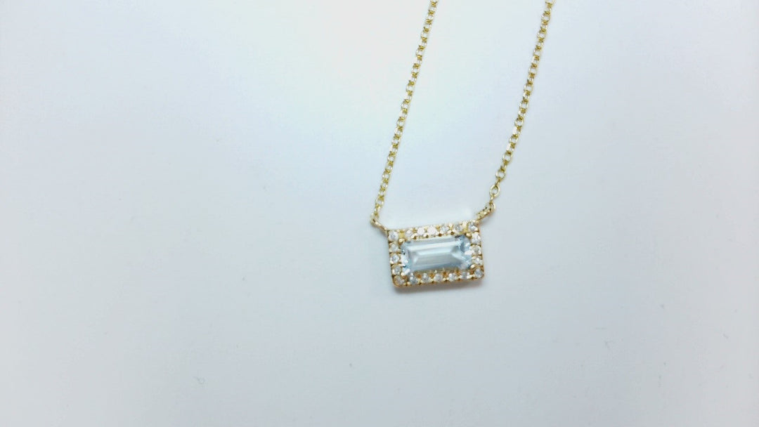 Precious Metal Gemstone Necklace