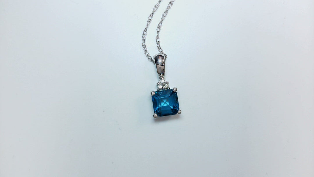 Precious Metal Gemstone Necklace