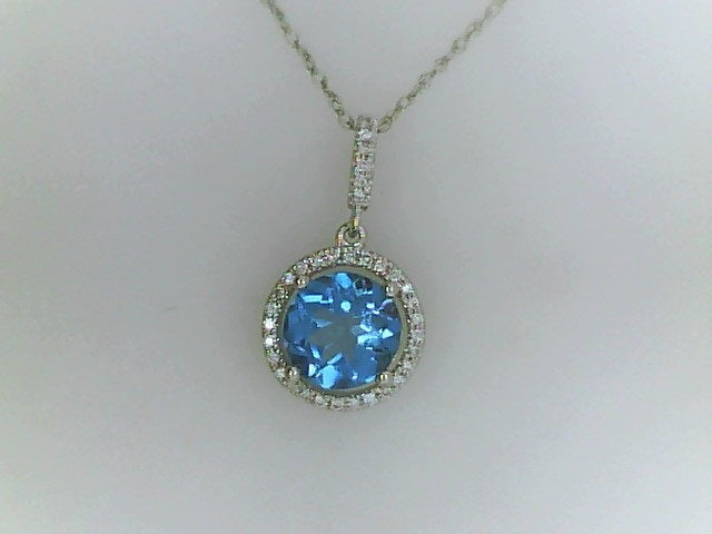 Precious Metal Gemstone Necklace