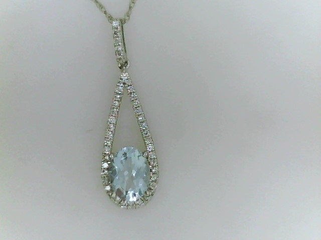 Precious Metal Gemstone Necklace