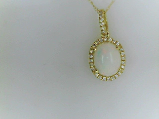 Precious Metal Gemstone Necklace