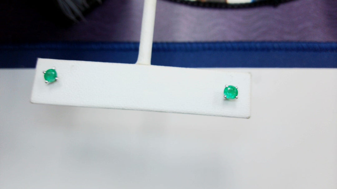 Precious Metal Gemstone Earring