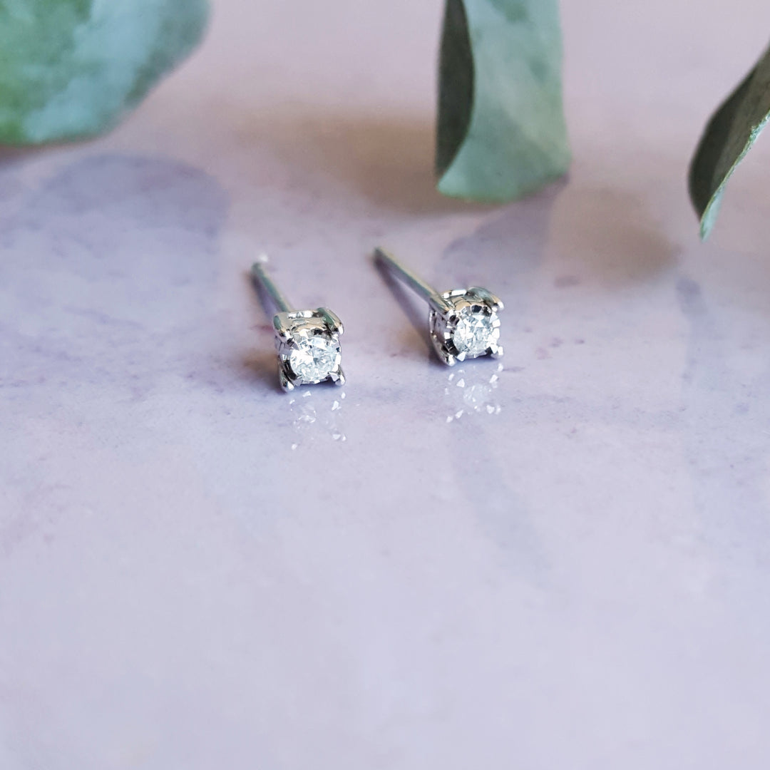 1/10 carat Essential Diamond Studs