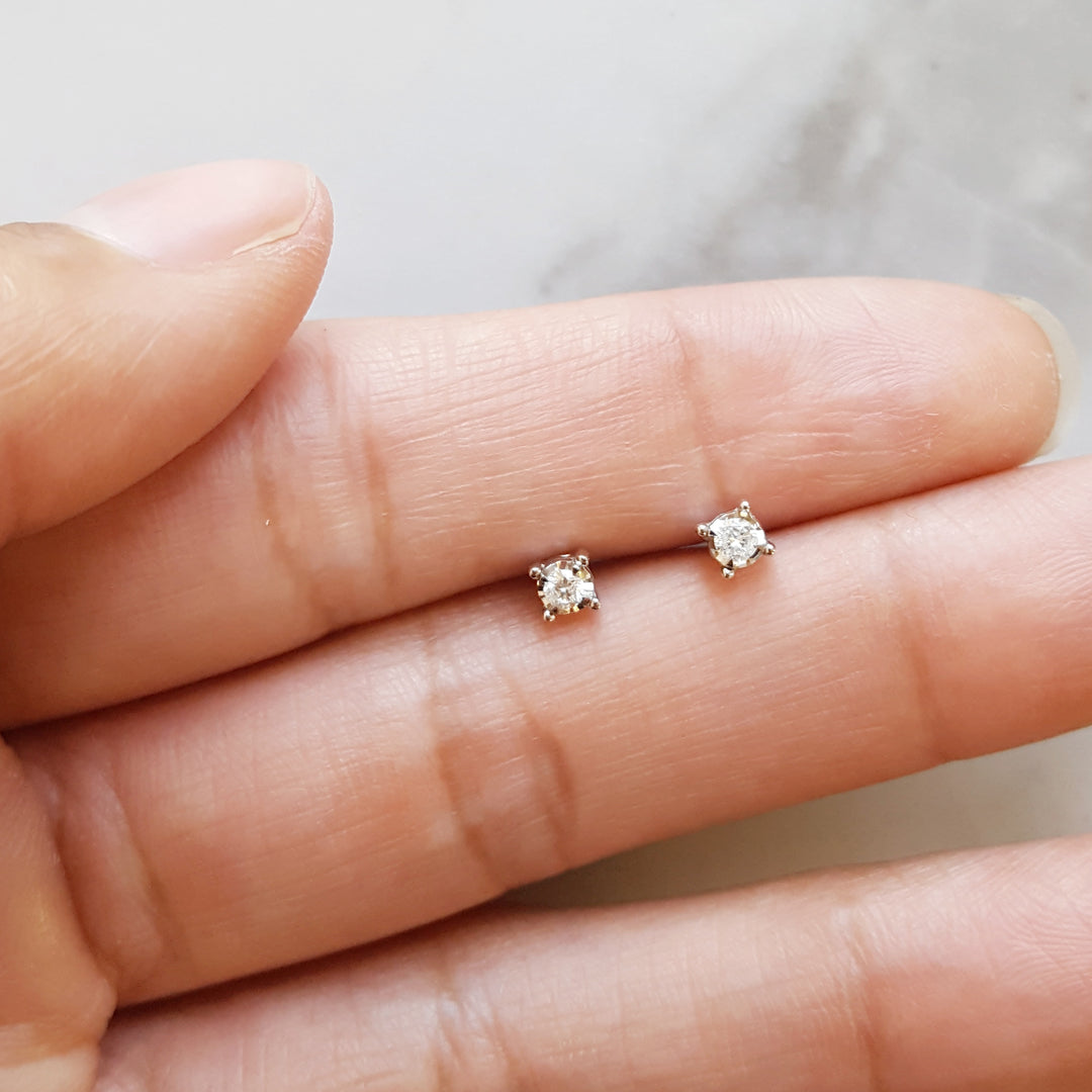 1/10 carat Essential Diamond Studs