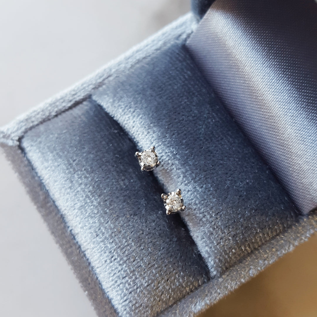 1/10 carat Essential Diamond Studs