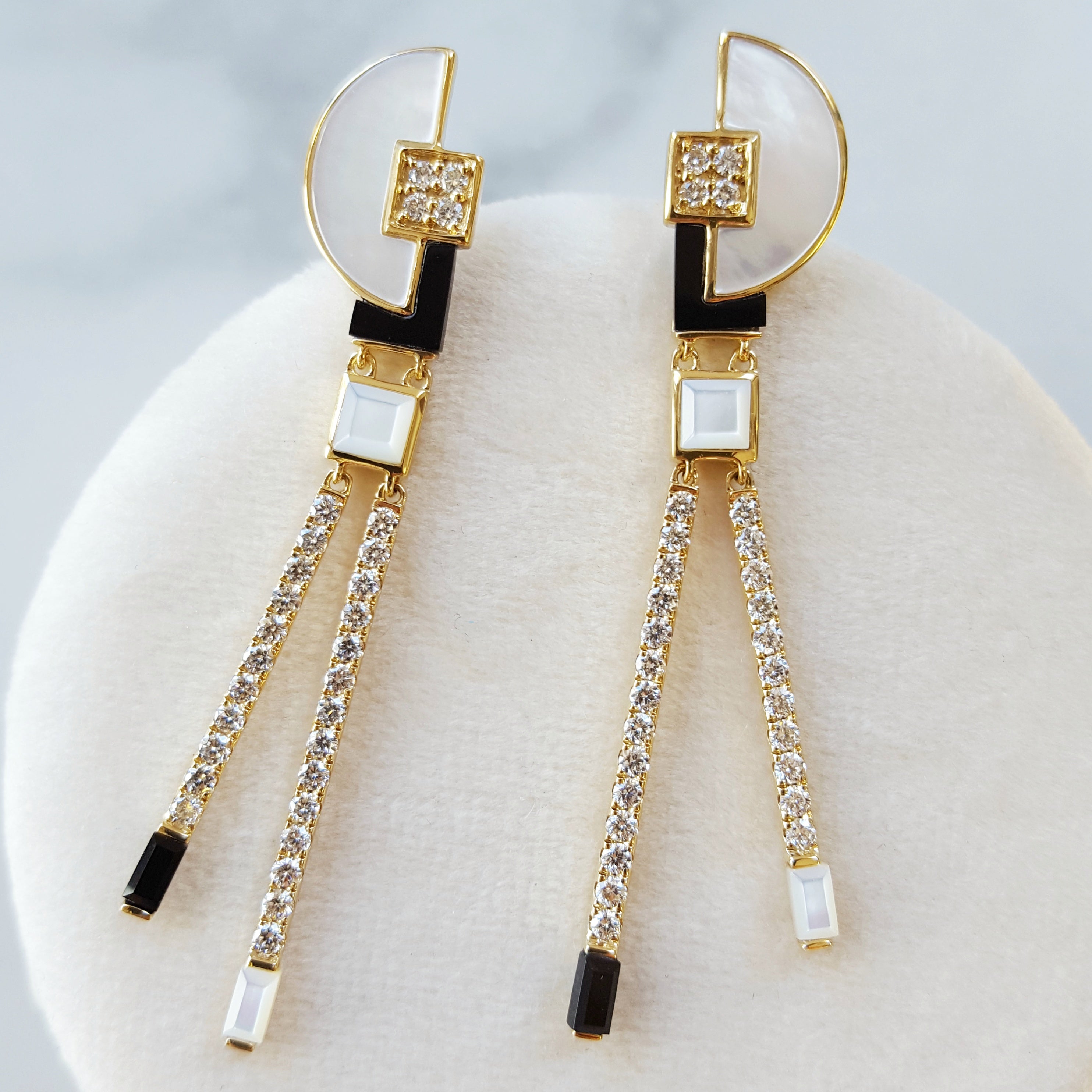 1920's Art Deco Earrings – Sami Fine Jewelry