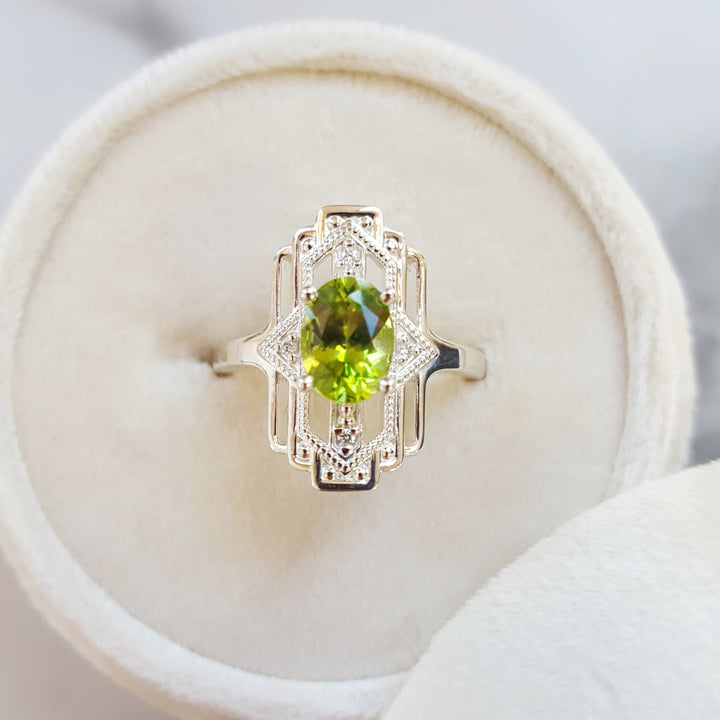 El Dorado Peridot Ring
