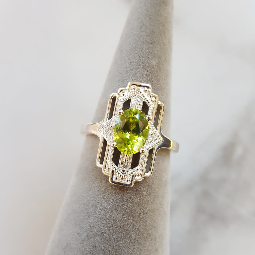 El Dorado Peridot Ring