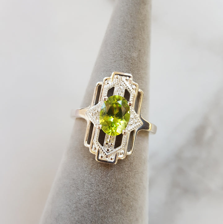 El Dorado Peridot Ring