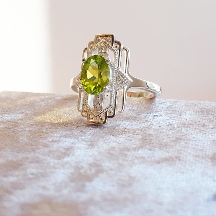 El Dorado Peridot Ring