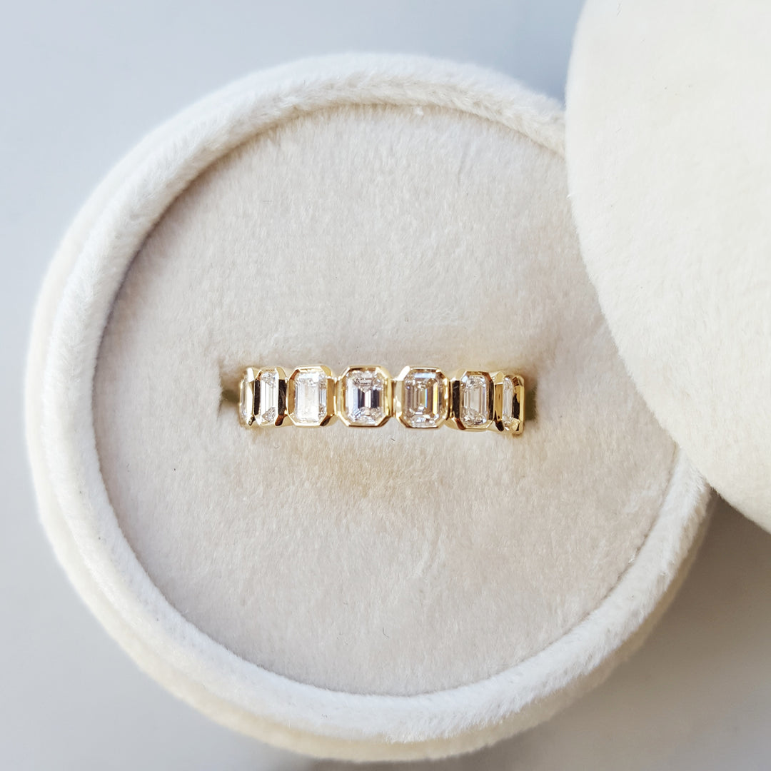 Radiant Diamond Anniversary Band