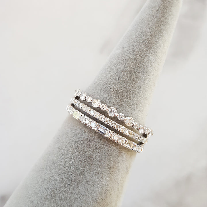 Multi-Row Diamond Ring