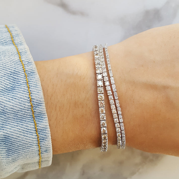Dazzling Diamond Tennis Bracelet
