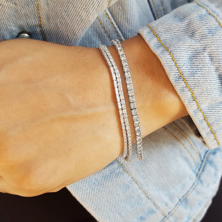 Dazzling Diamond Tennis Bracelet