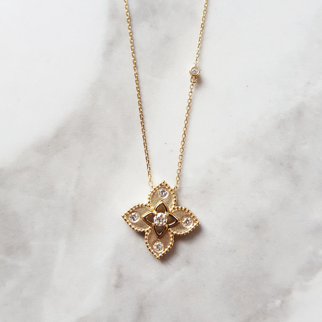Diamond Lucky Charm Pendant