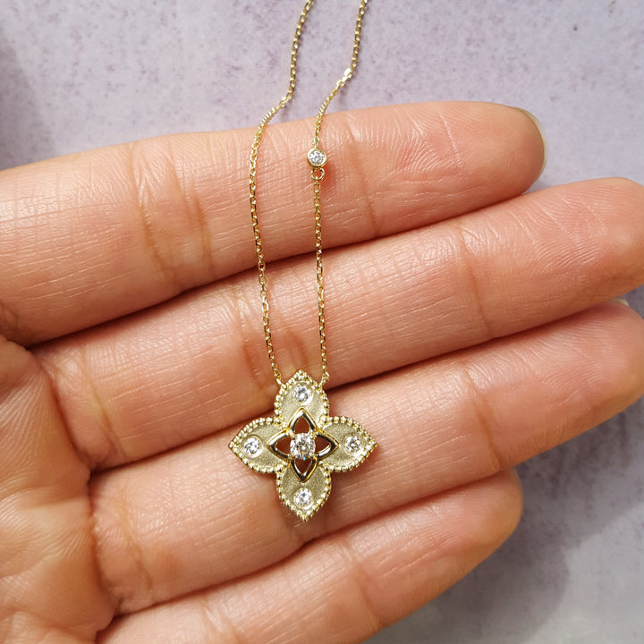 Diamond Lucky Charm Pendant