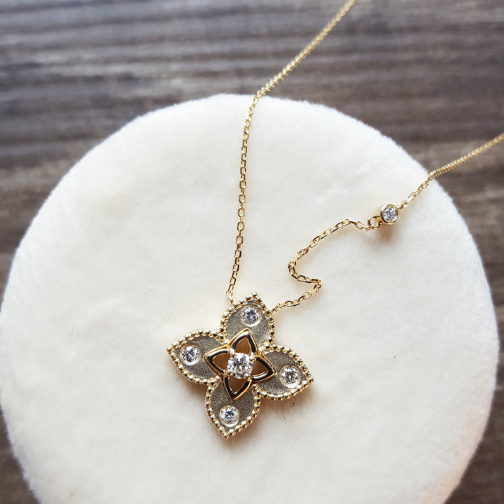 Diamond Lucky Charm Pendant