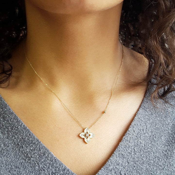 Diamond Lucky Charm Pendant