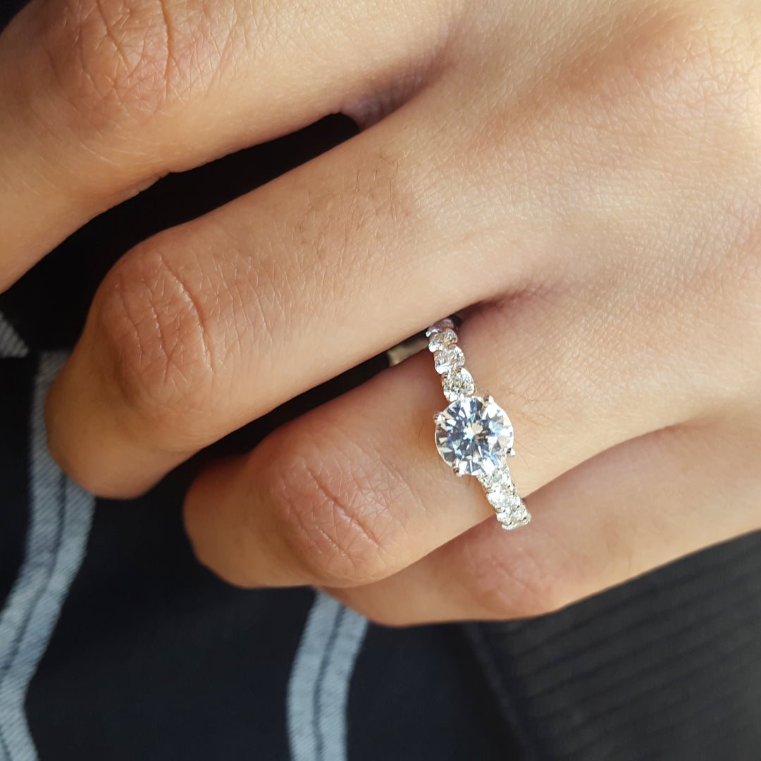 Simple Beauty Engagement Ring