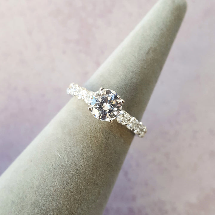 Simple Beauty Engagement Ring