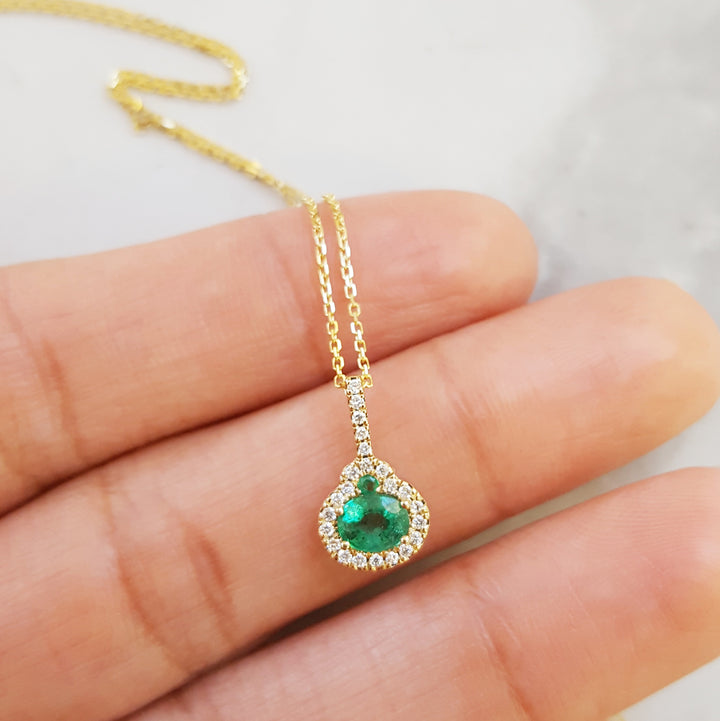 Diamond and Emerald Set