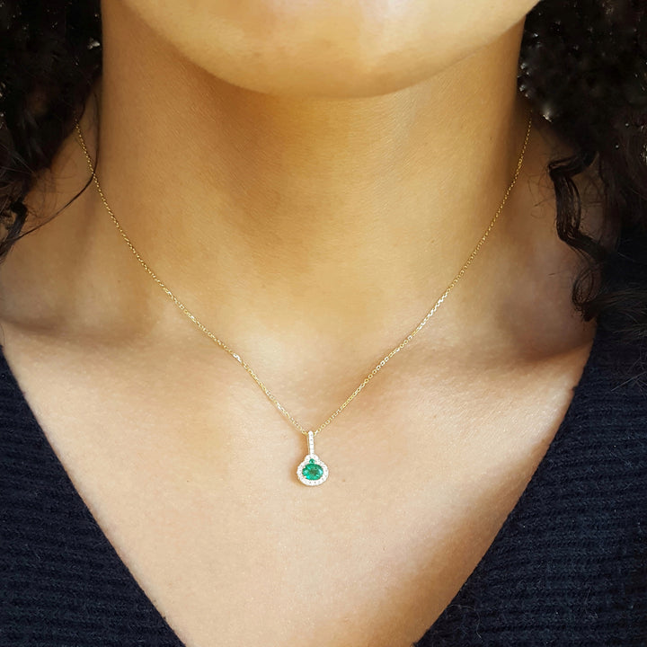 Diamond and Emerald Set