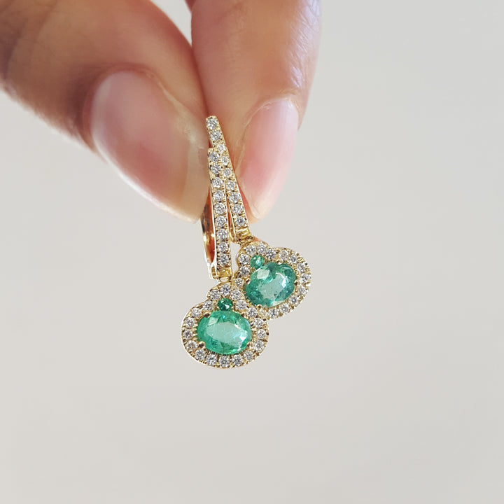 Diamond and Emerald Set