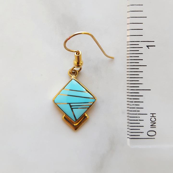 Geometric Sleeping Beauty Turquoise Set