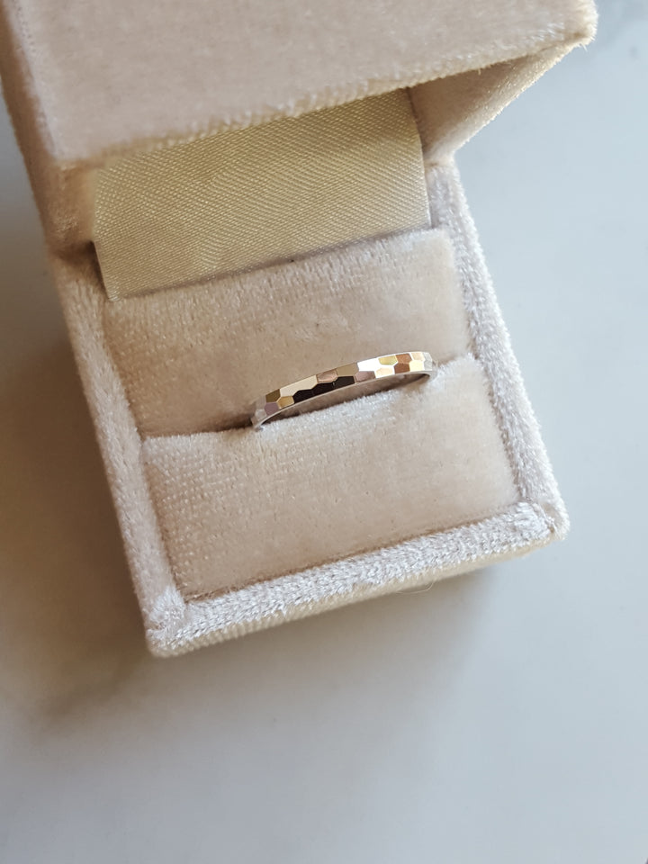 hammered Stacking Band