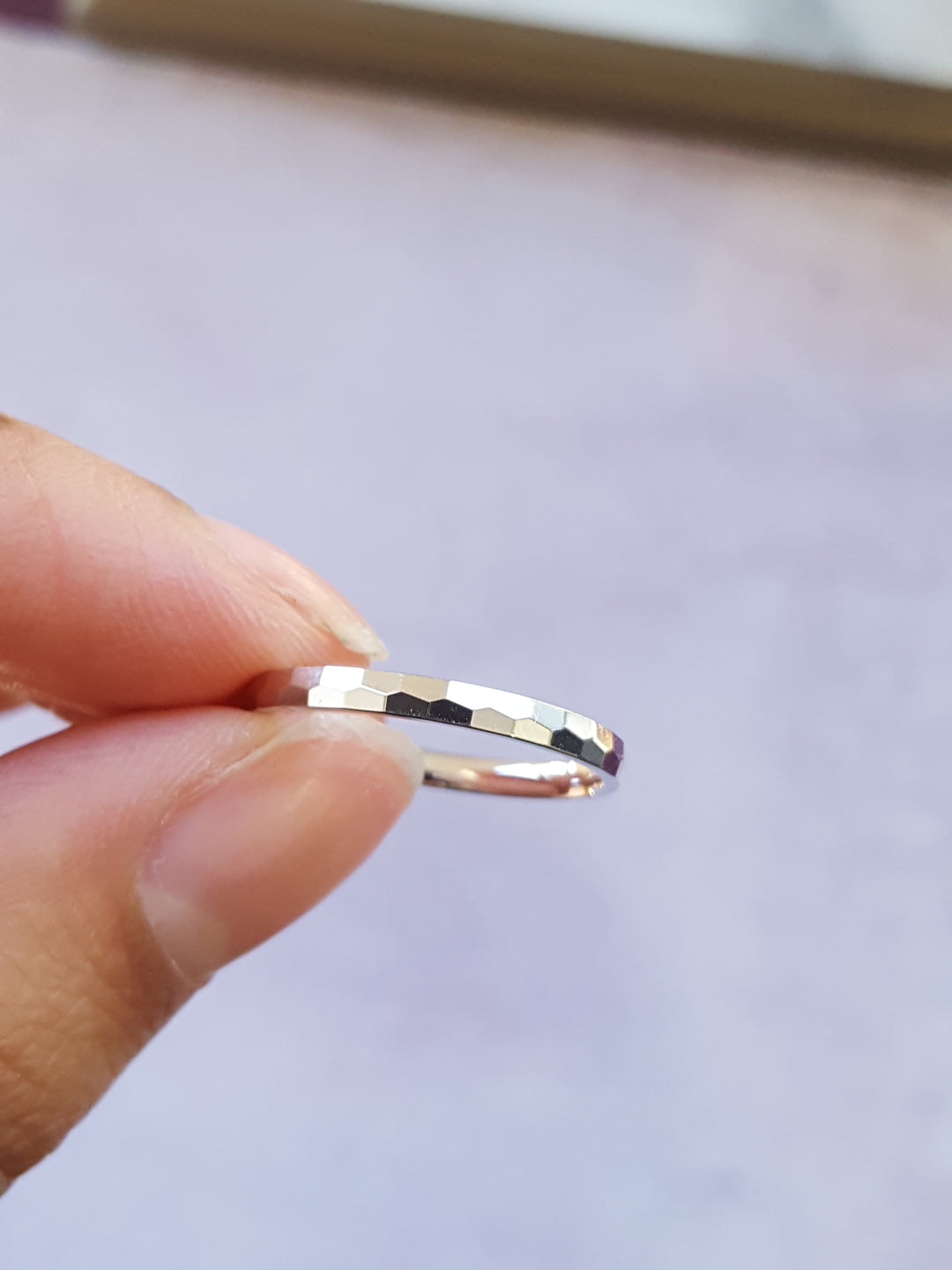 hammered Stacking Band