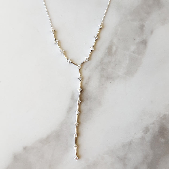 Diamond Waterfall Necklace