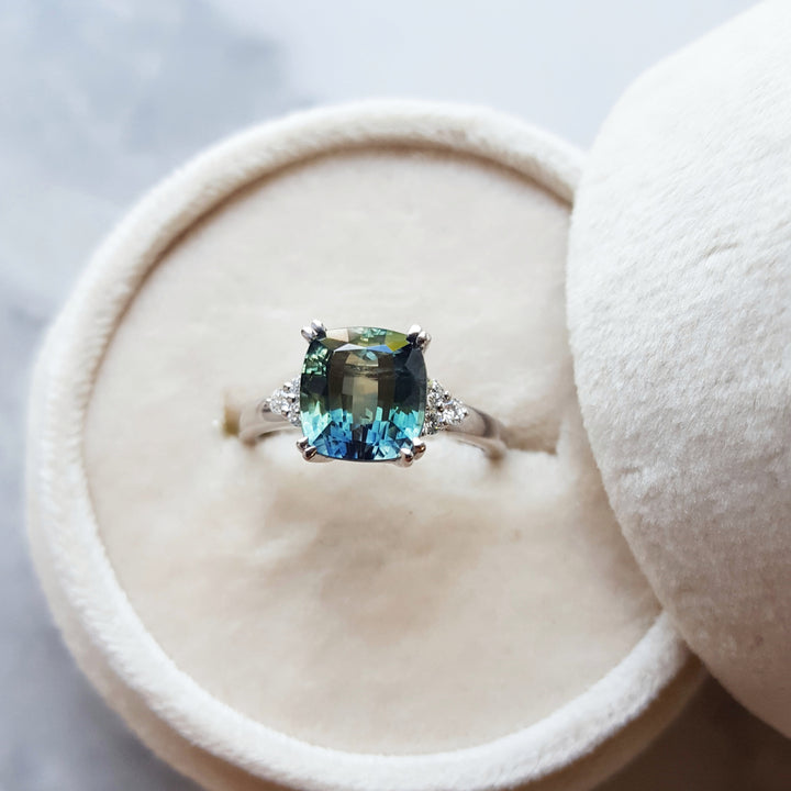 Classy Montana Sapphire Ring