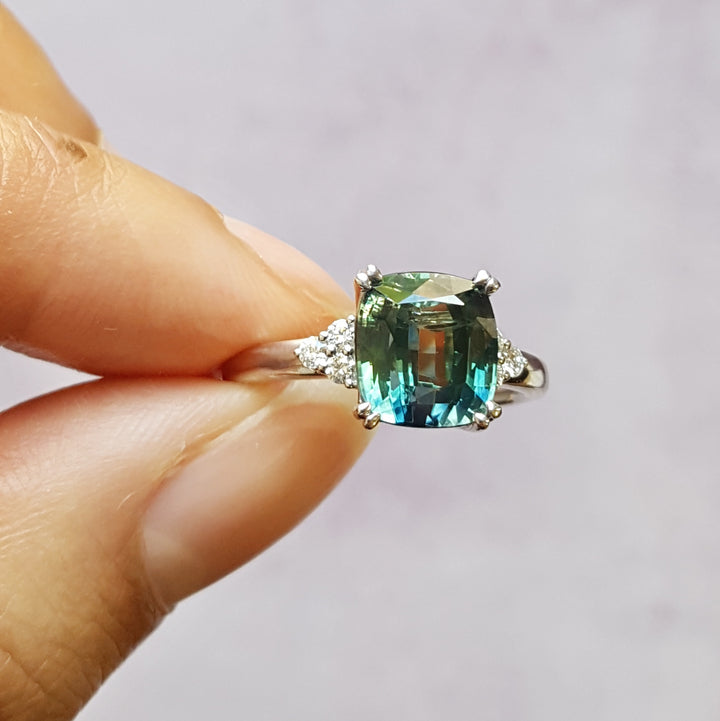 Classy Montana Sapphire Ring