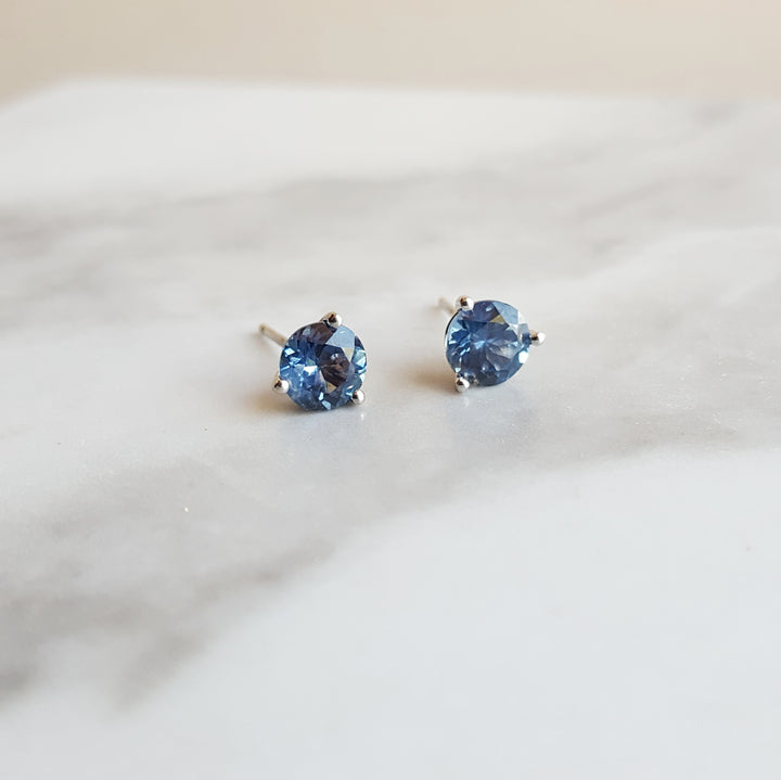 Montana Sapphire Studs