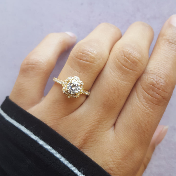 Blooming Engagement Ring
