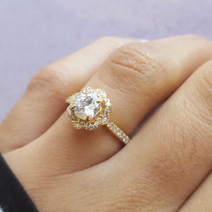 Blooming Engagement Ring